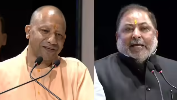 मंत्री दया शंकर सिंह पर योगी आदित्याथ की चुटकी, सीएम के बोलते ही हंसने लगे लोग