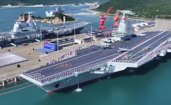 ताकतवर Fujian China Navy में शामिल, Jinping की सामरिक पहुँच में आ गये दुनियाभर के समंदर