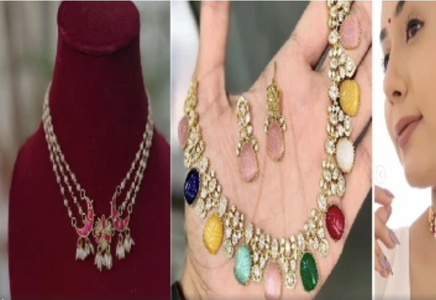 नए फैशन ट्रेंड: साड़ी के साथ पहनें ये आर्टिफिशियल चोकर, हर कोई करेगा तारीफ