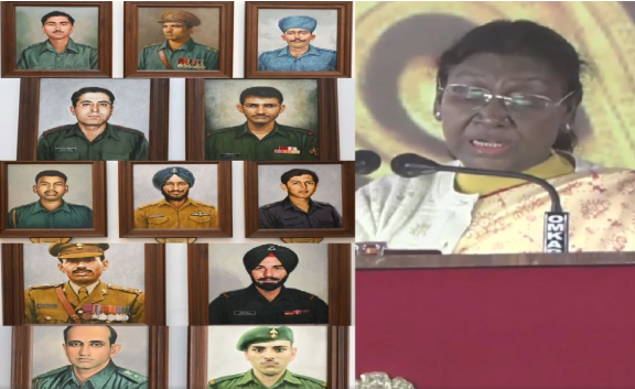 21 परम वीर चक्र विजेताओं की तस्वीर, वीजिटर्स को राष्ट्रीय नायकों के बारे में बताना मकसद