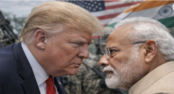 अमेरिका के ड्रामे पर भड़का भारत, ट्रंप के चमचे को तबीयत से धोया